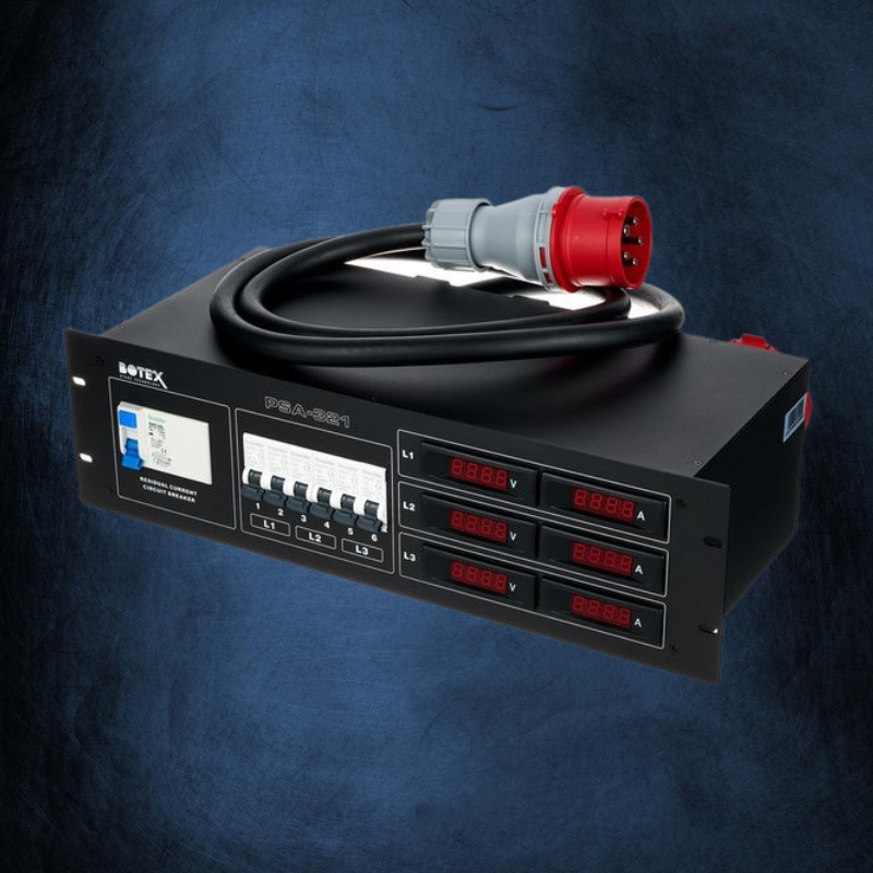 Botex PSA - 321 Distributor, Stroom en Generators Huren - Deejay Dm