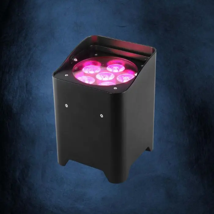 DML IP65 Outdoor Batterij Uplighter RGBWA, Licht Huren - Deejay Dm