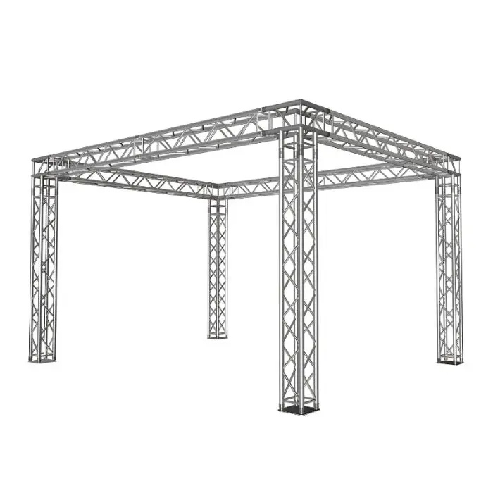 Truss Carré 6x4x3,50M Truss kader - Podium - Trussing & Rigging Huren - Deejay Dm